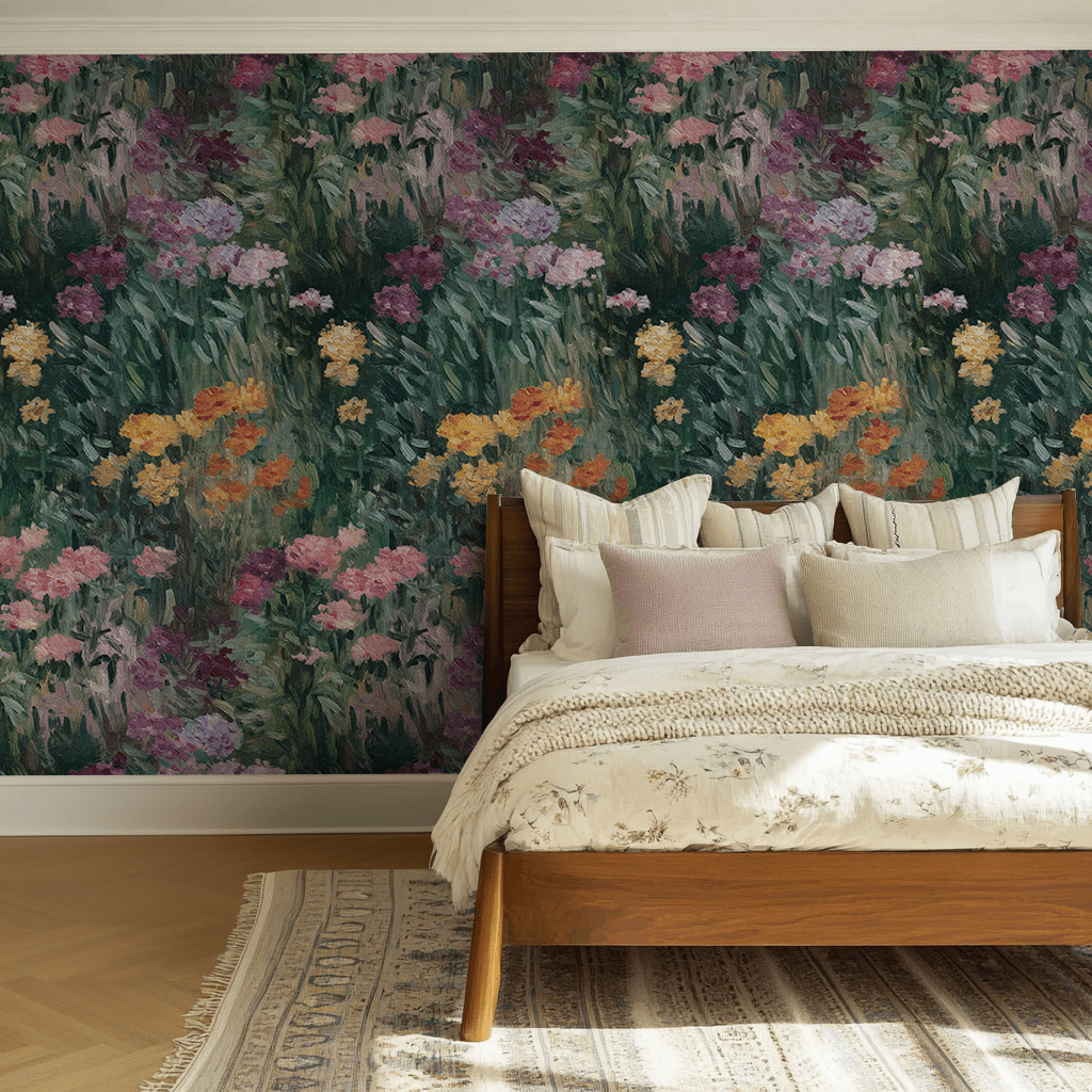 Wildflowers - Wall Mural - Benton Lane Home - Lemon Park