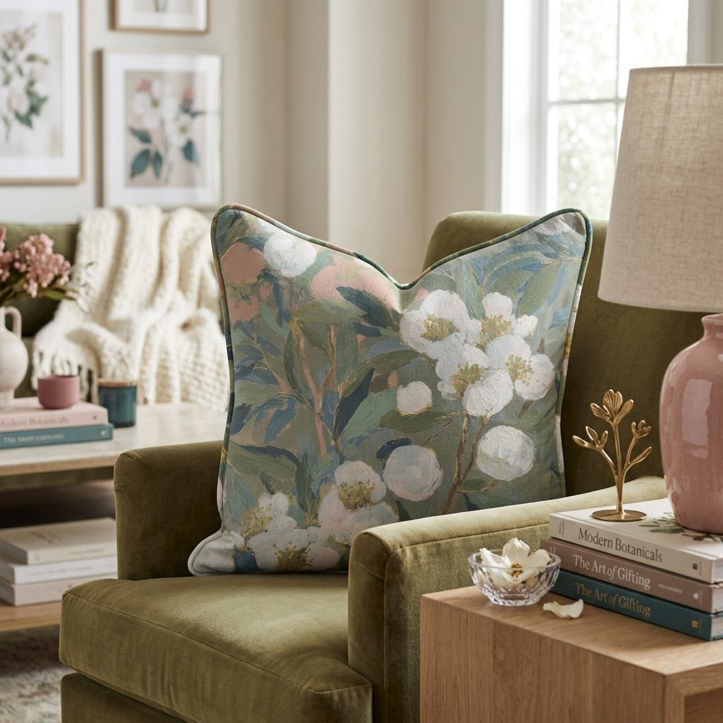 Wildwood Walk Throw Pillow - Benton Lane Home - Hillcroft Home