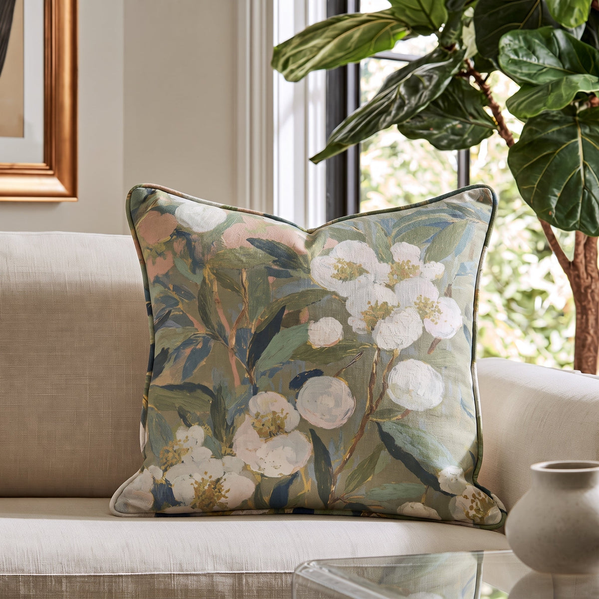 Wildwood Walk Throw Pillow - Benton Lane Home - Hillcroft Home