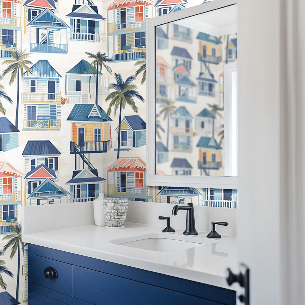 Willoughby Wallpaper - Benton Lane Home - Painted Paper