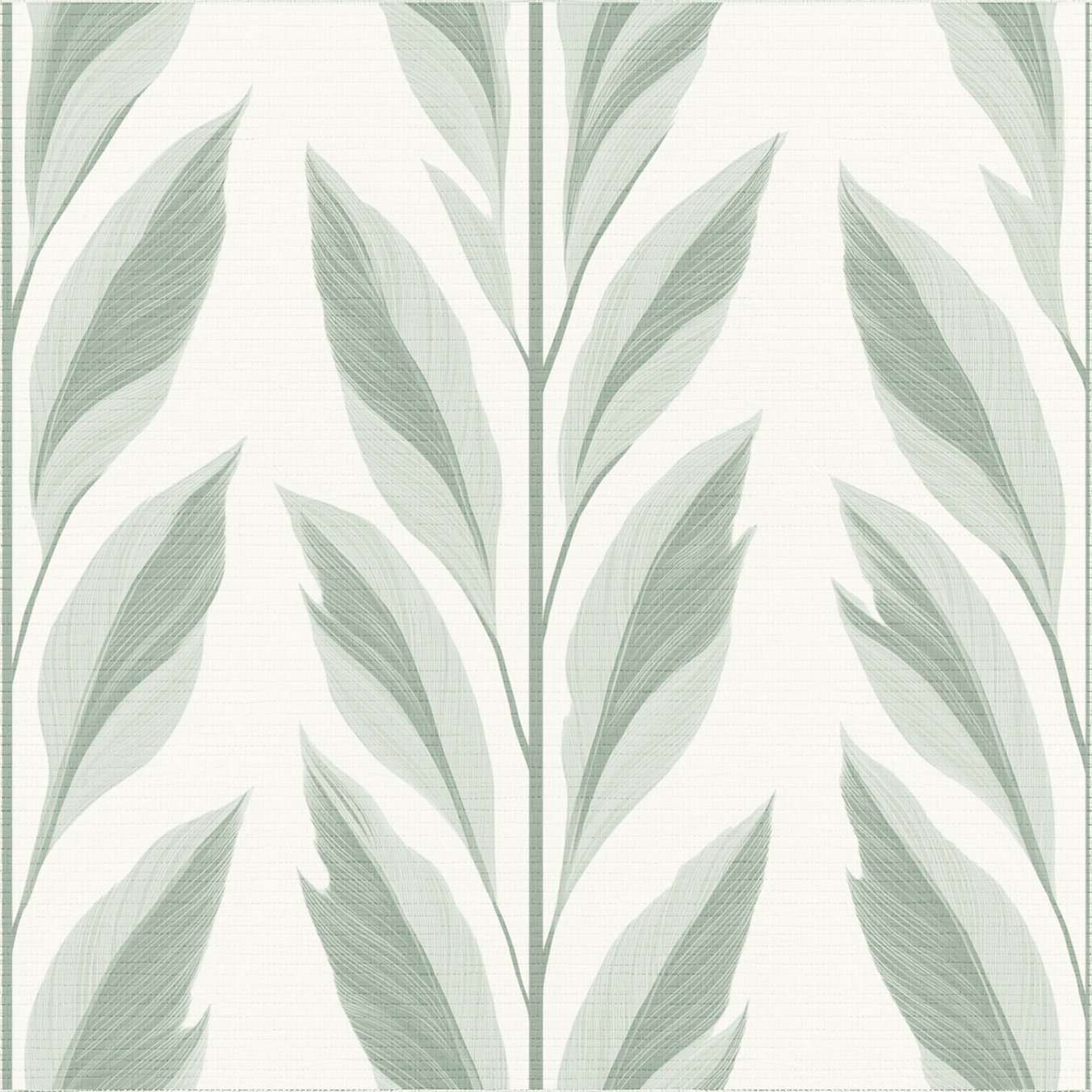 Willow Breeze Faux Grasscloth Wallpaper - Painted Paper