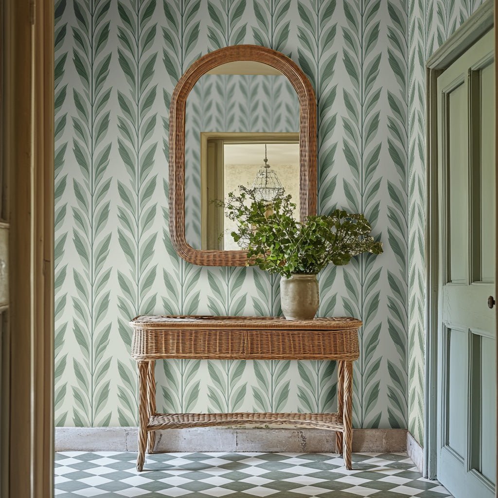 Willow Breeze Wallpaper - Benton Lane Home - Painted Paper