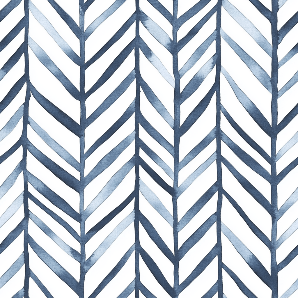 Willow Chevron Wallpaper - Benton Lane Home - Painted Paper