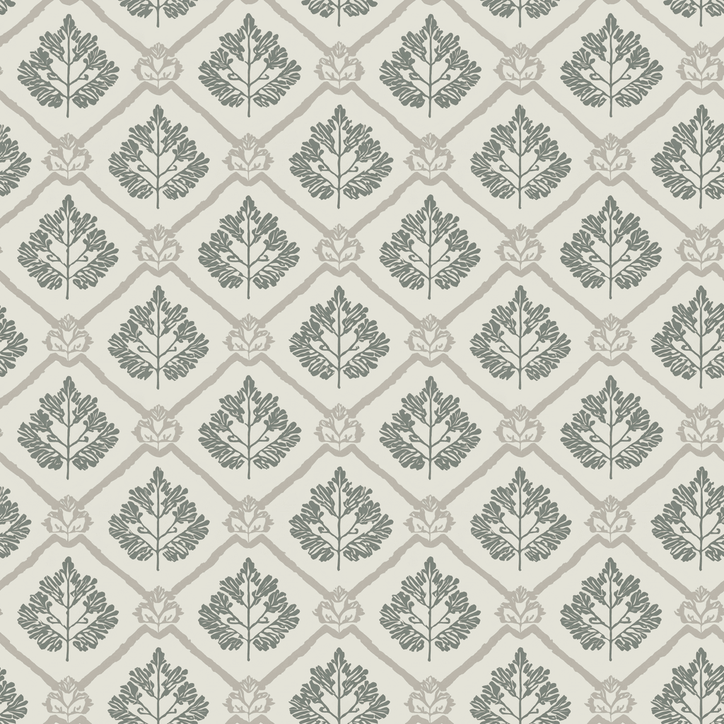 Willow Damask Wallpaper - Benton Lane Home - Benton Lane