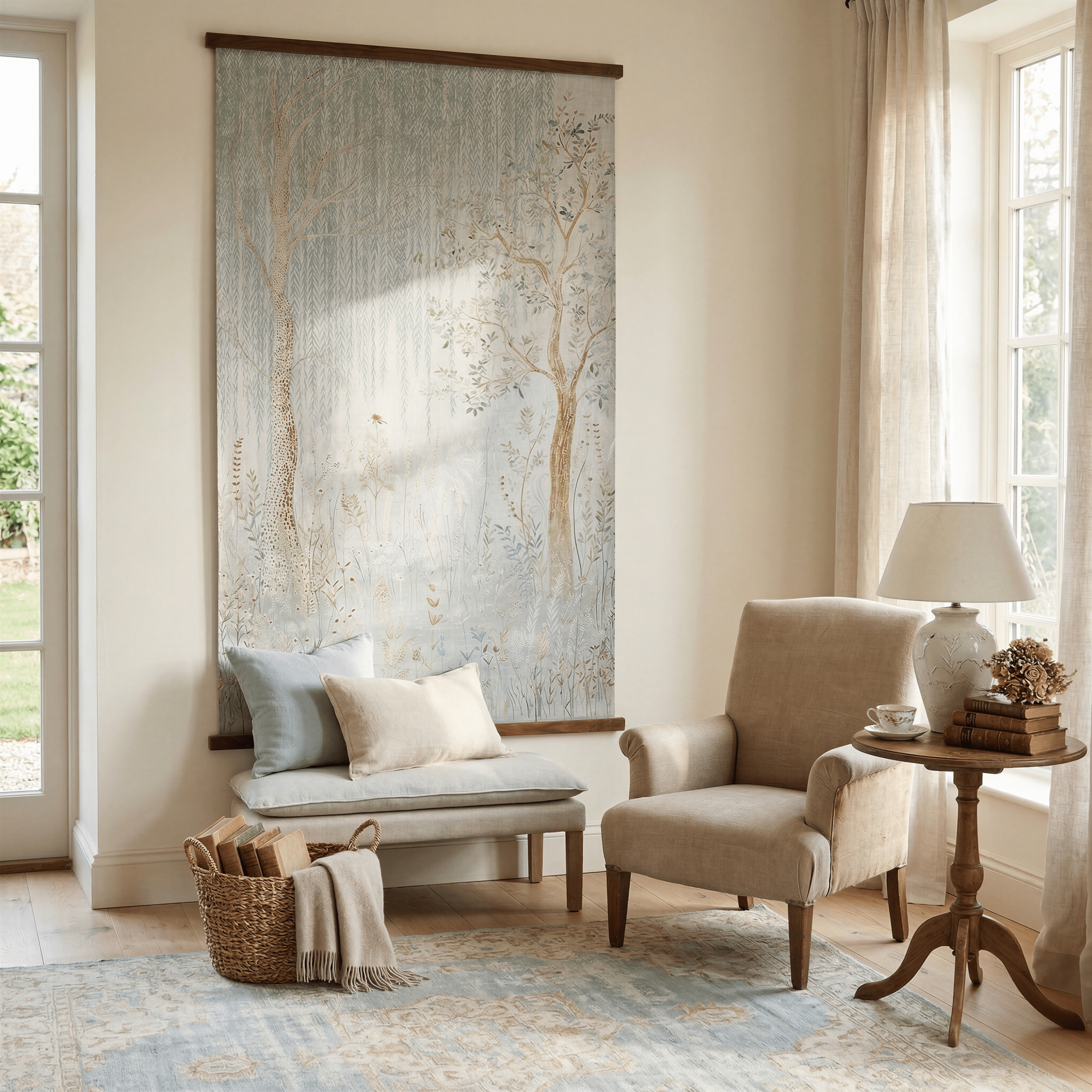 Willow Garden - Tapestry - Lemon Park