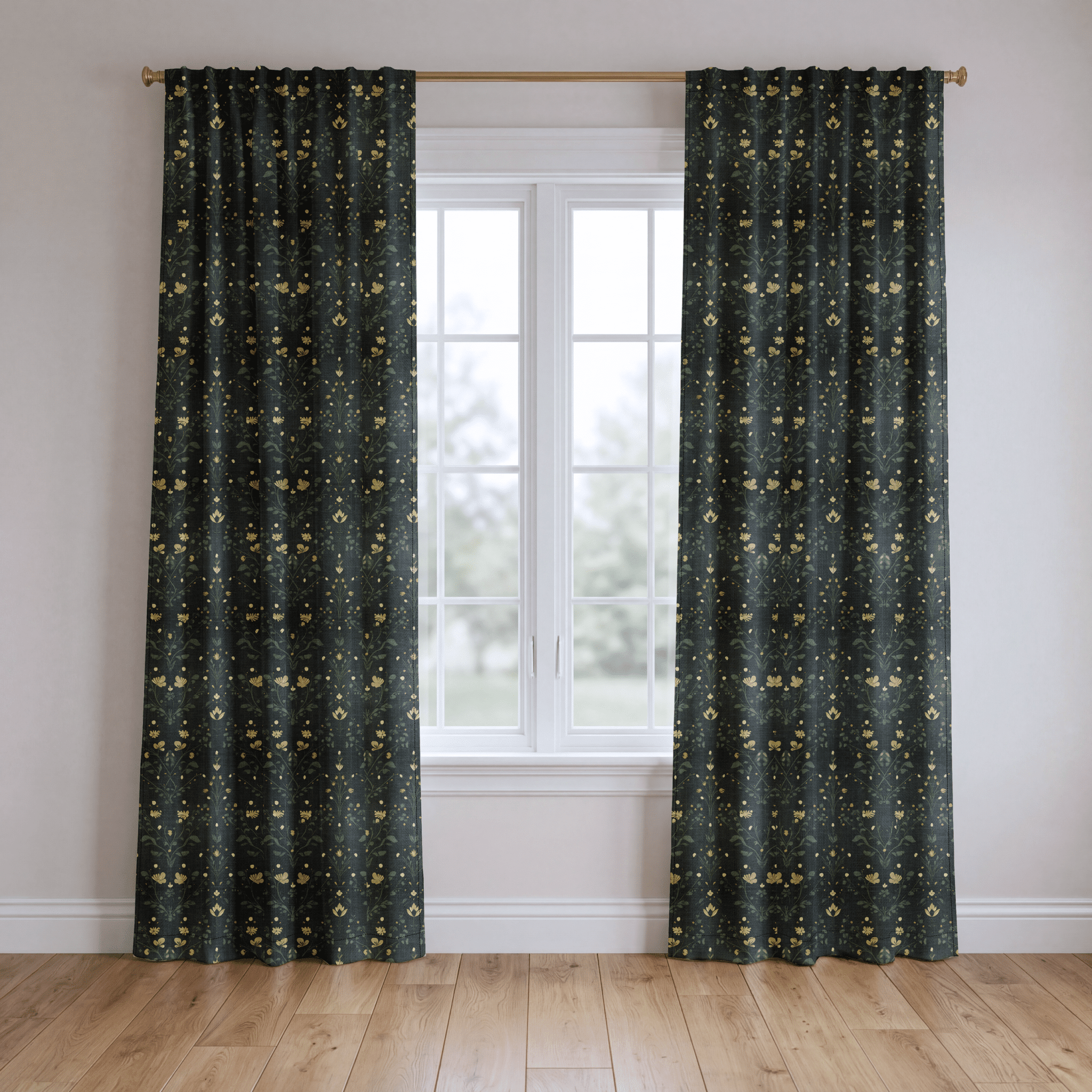 Willow Glen - Drapery - Benton Lane Home - Lemon Park