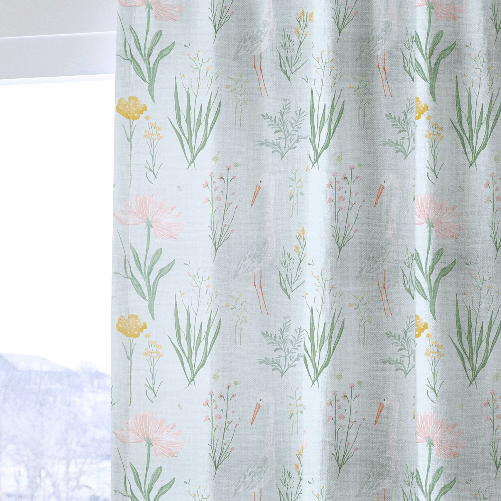 Willow Wading - Drapery - Benton Lane Home - Lemon Park