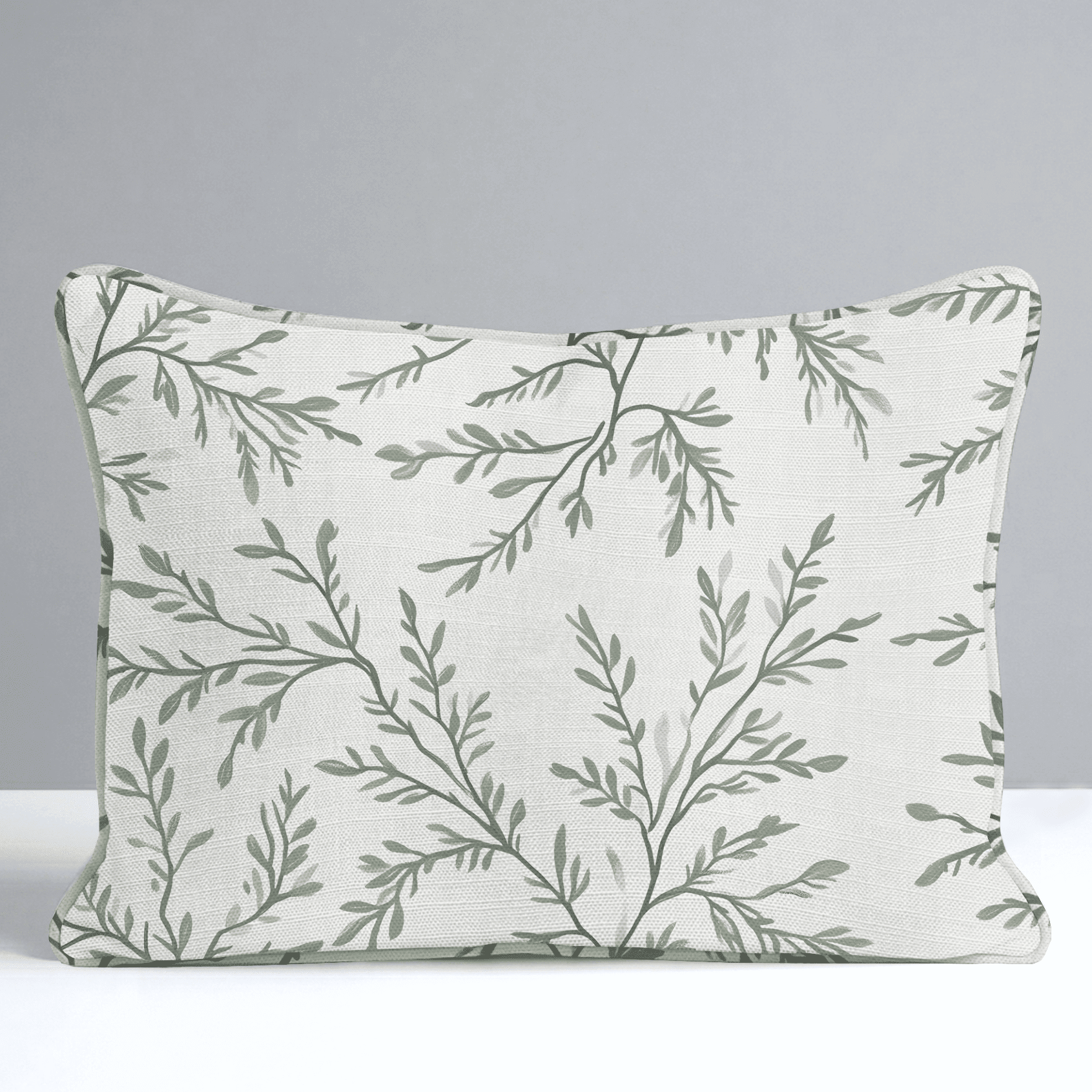 Willow Wreath Throw Pillow - Benton Lane Home - Lemon Park
