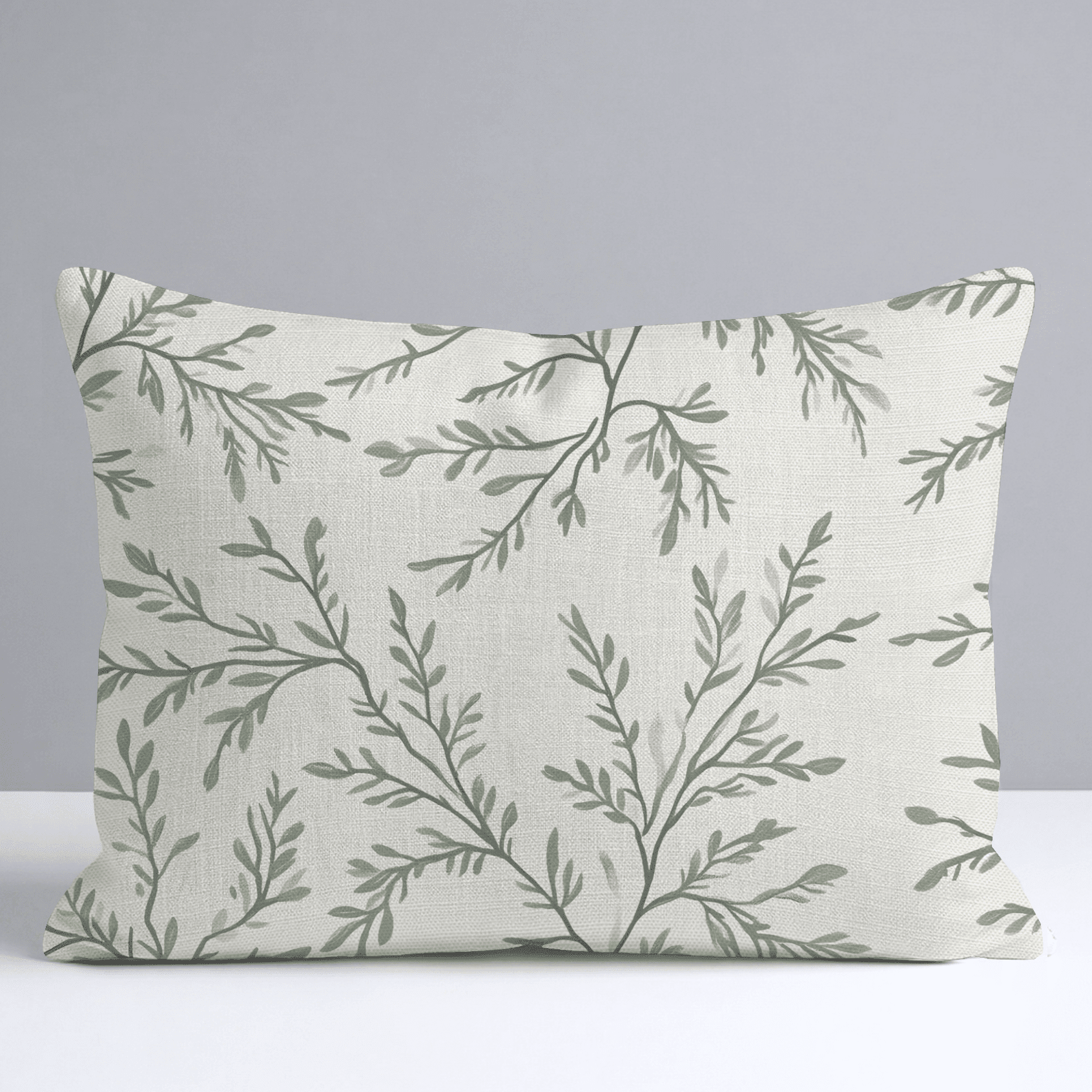 Willow Wreath Throw Pillow - Benton Lane Home - Lemon Park