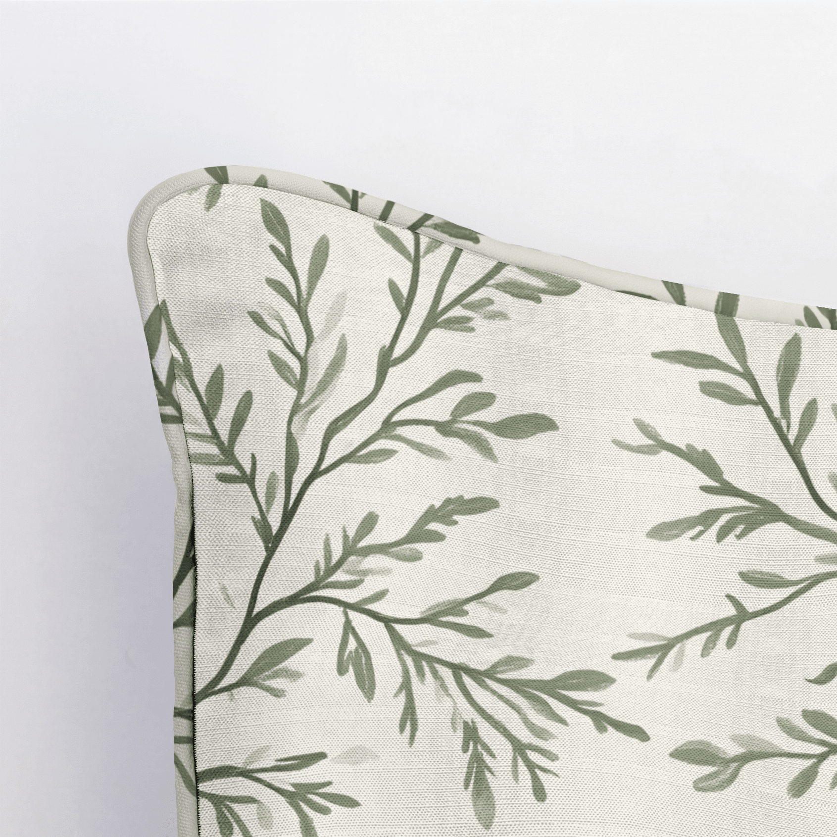 Willow Wreath Throw Pillow - Benton Lane Home - Lemon Park