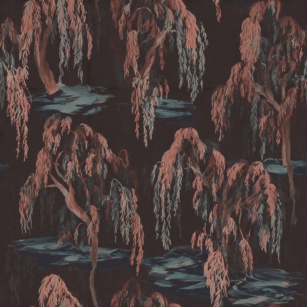 Willowmere Wallpaper - Benton Lane Home - Painted Paper