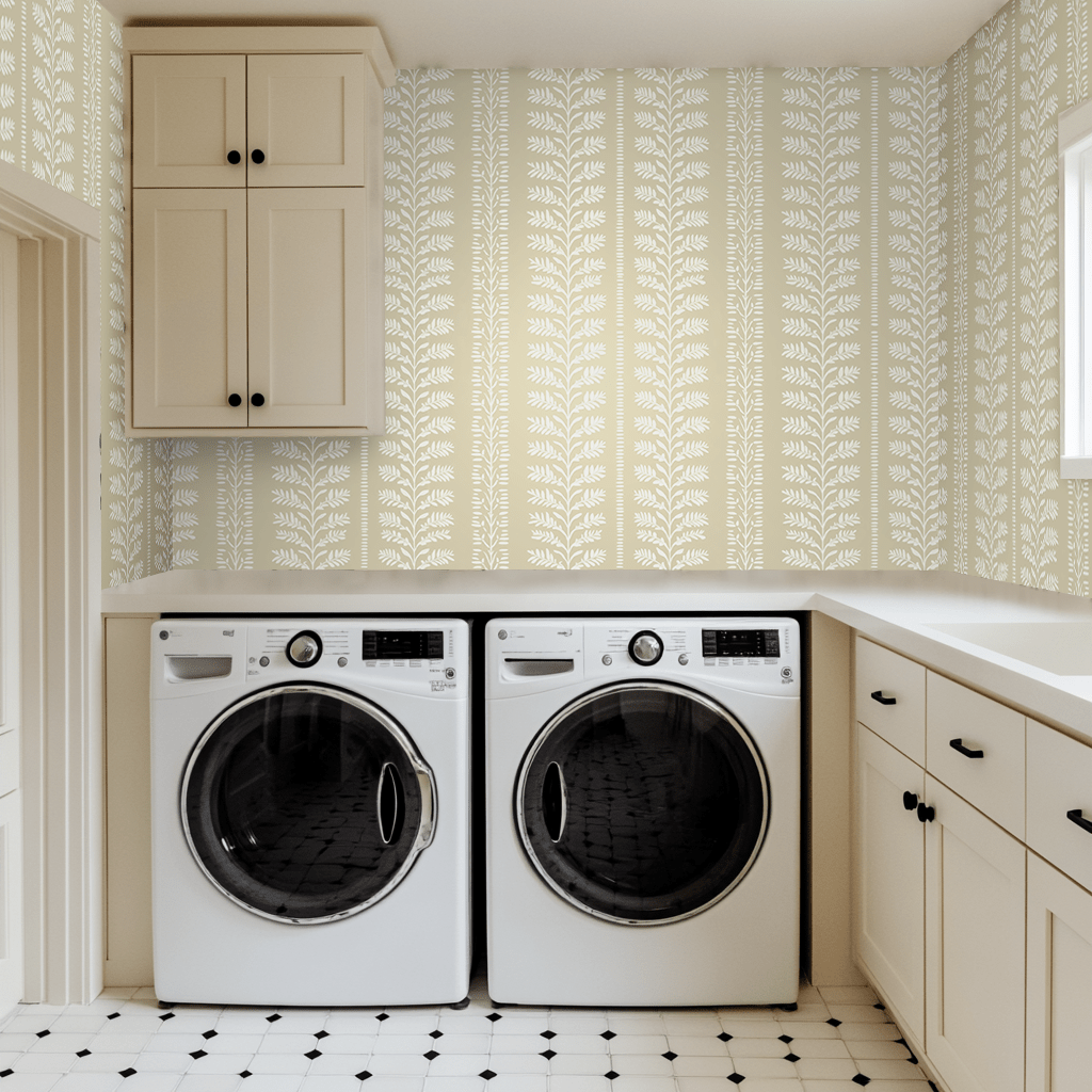 Willowstripe Wallpaper - Benton Lane Home - Painted Paper