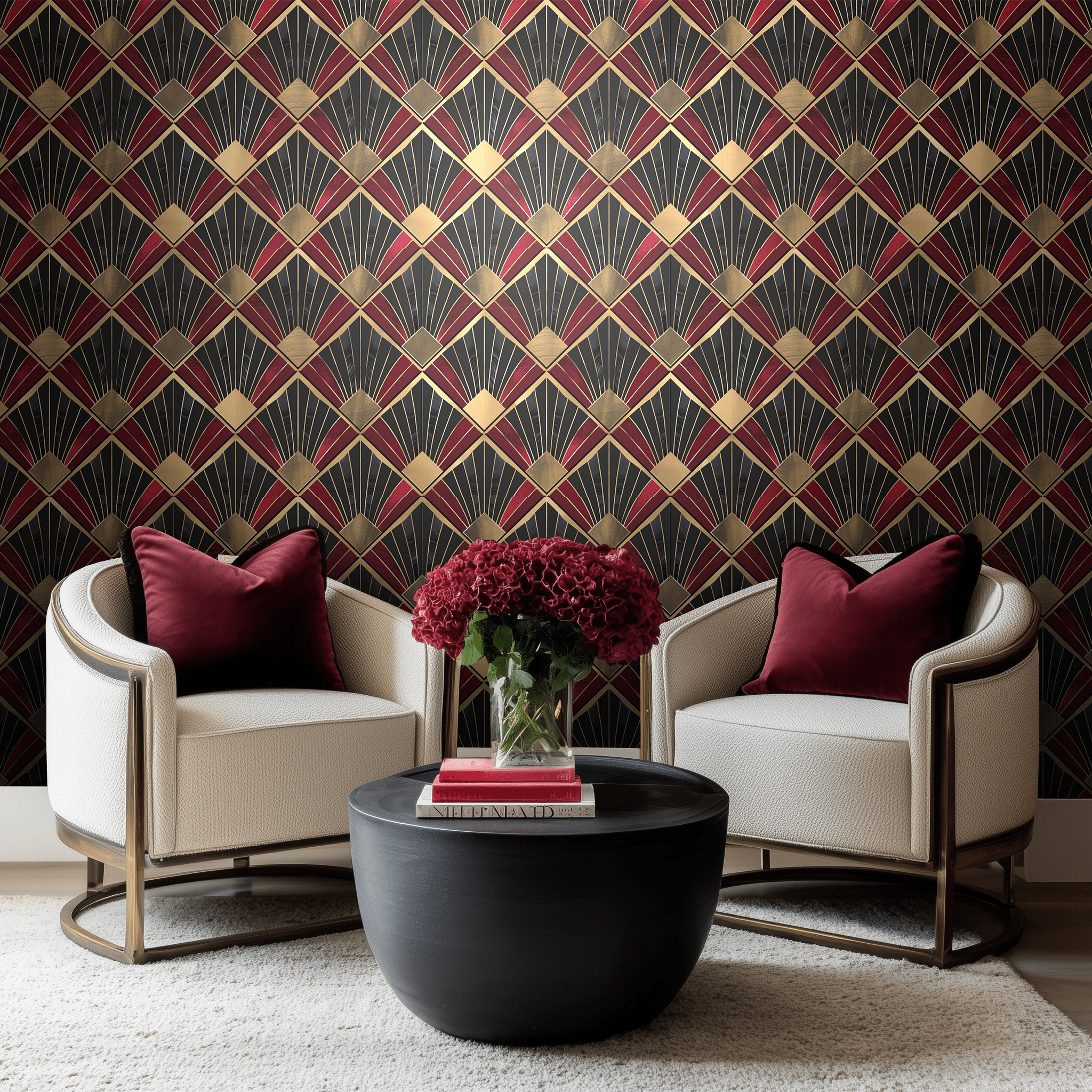 Wilson Wallpaper - Benton Lane Home - Painted Paper
