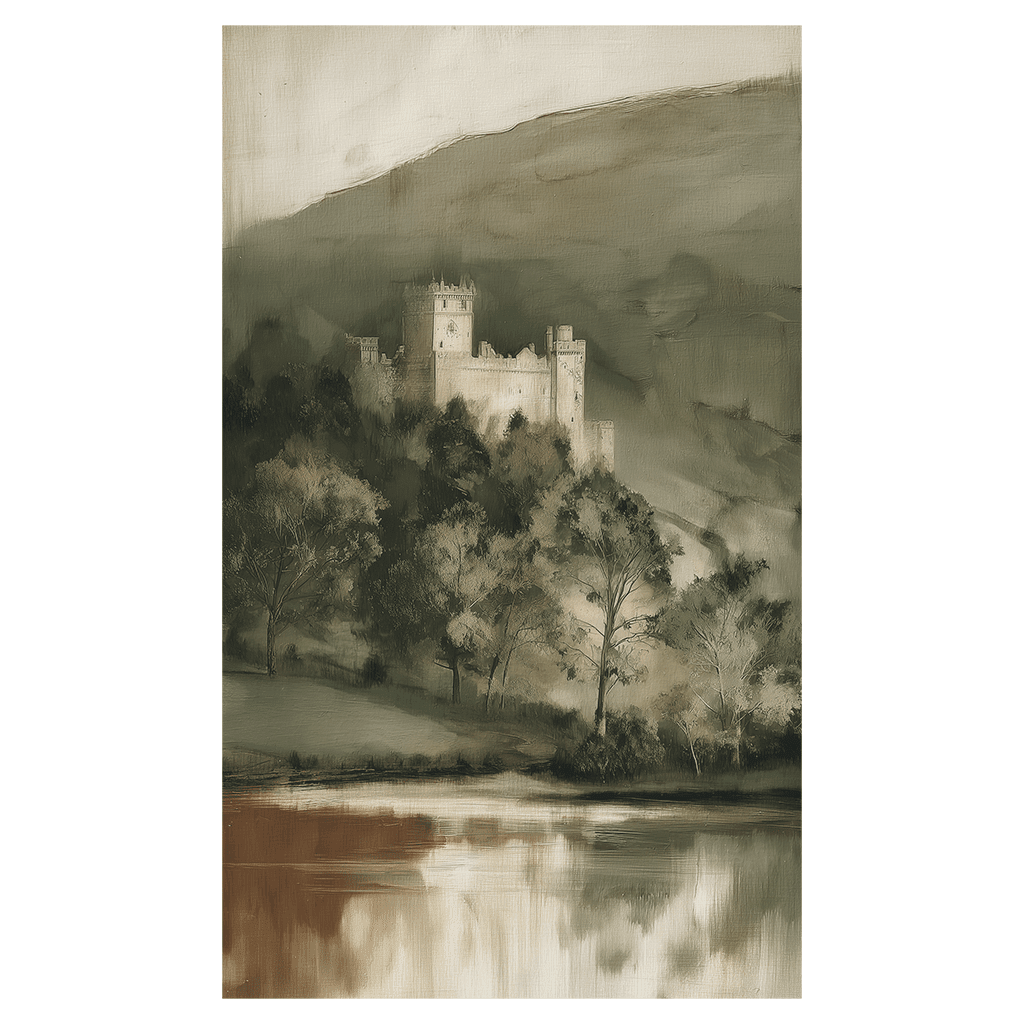 Windsor Castle Overlook - Tapestry - Benton Lane Home - Painted Paper
