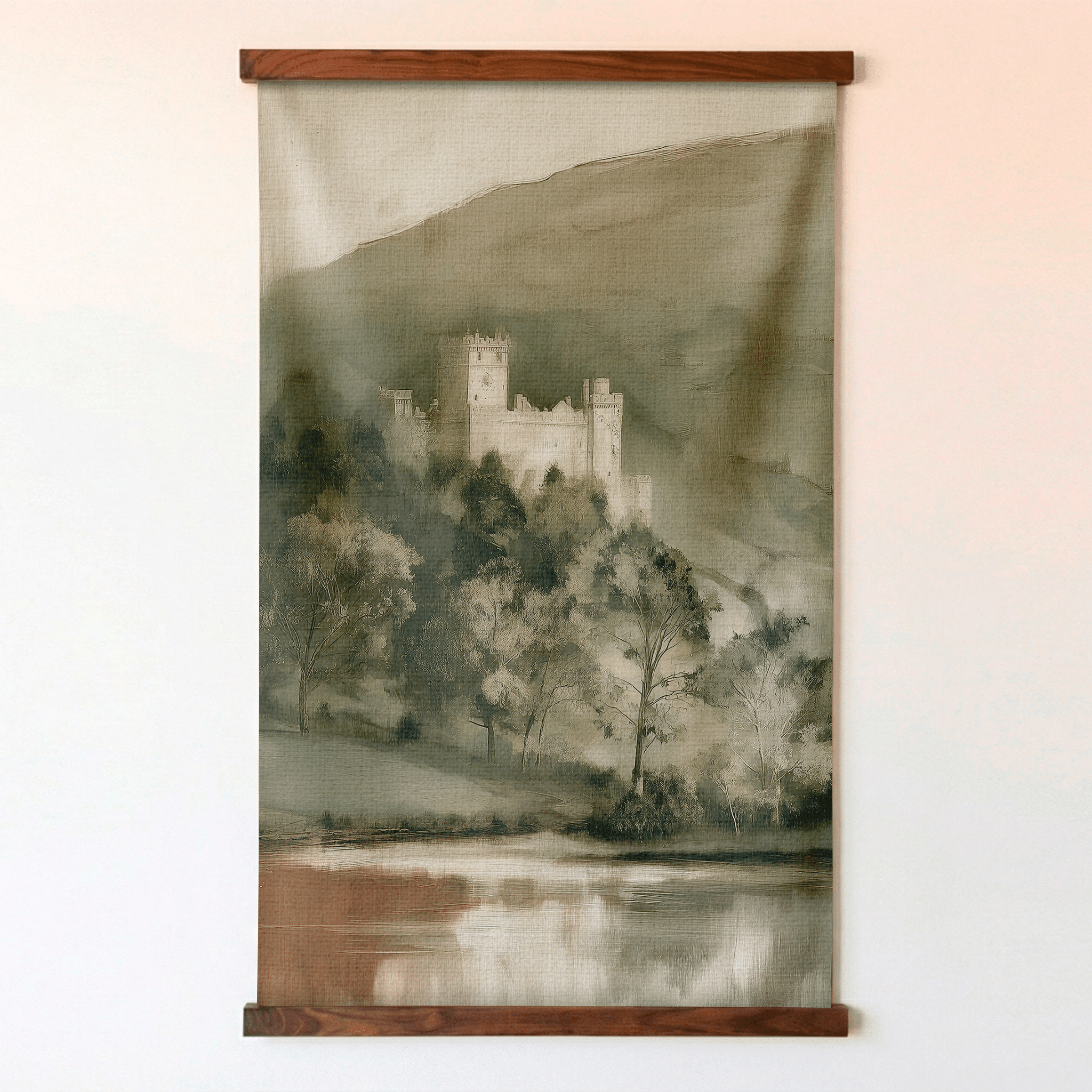Windsor Castle Overlook - Tapestry - Benton Lane Home - Painted Paper