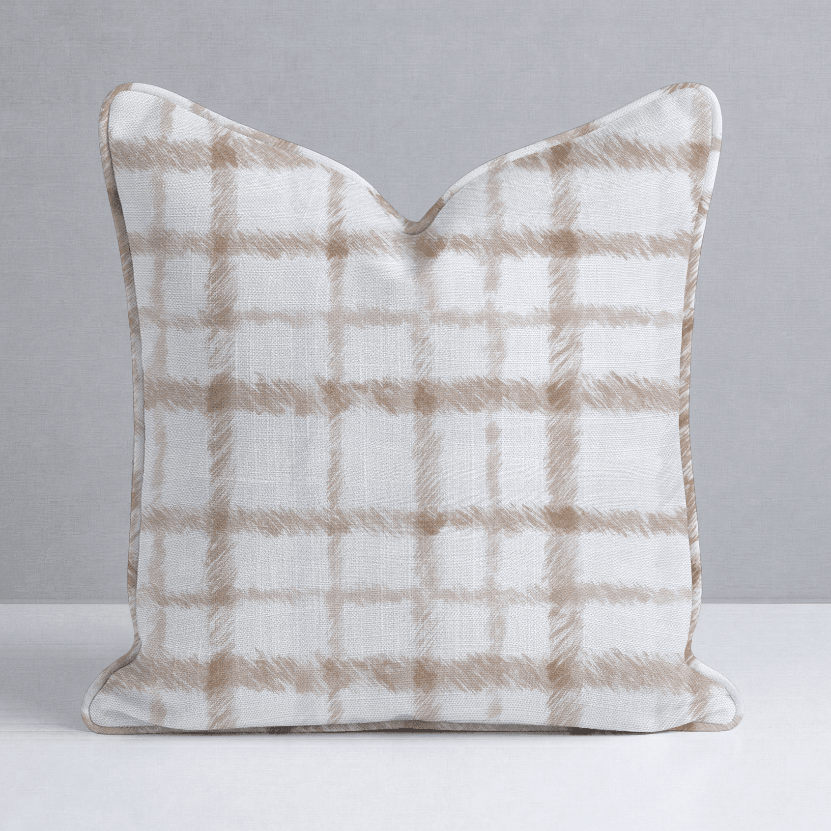 Windsor Grid Throw Pillow - Benton Lane Home - Lemon Park
