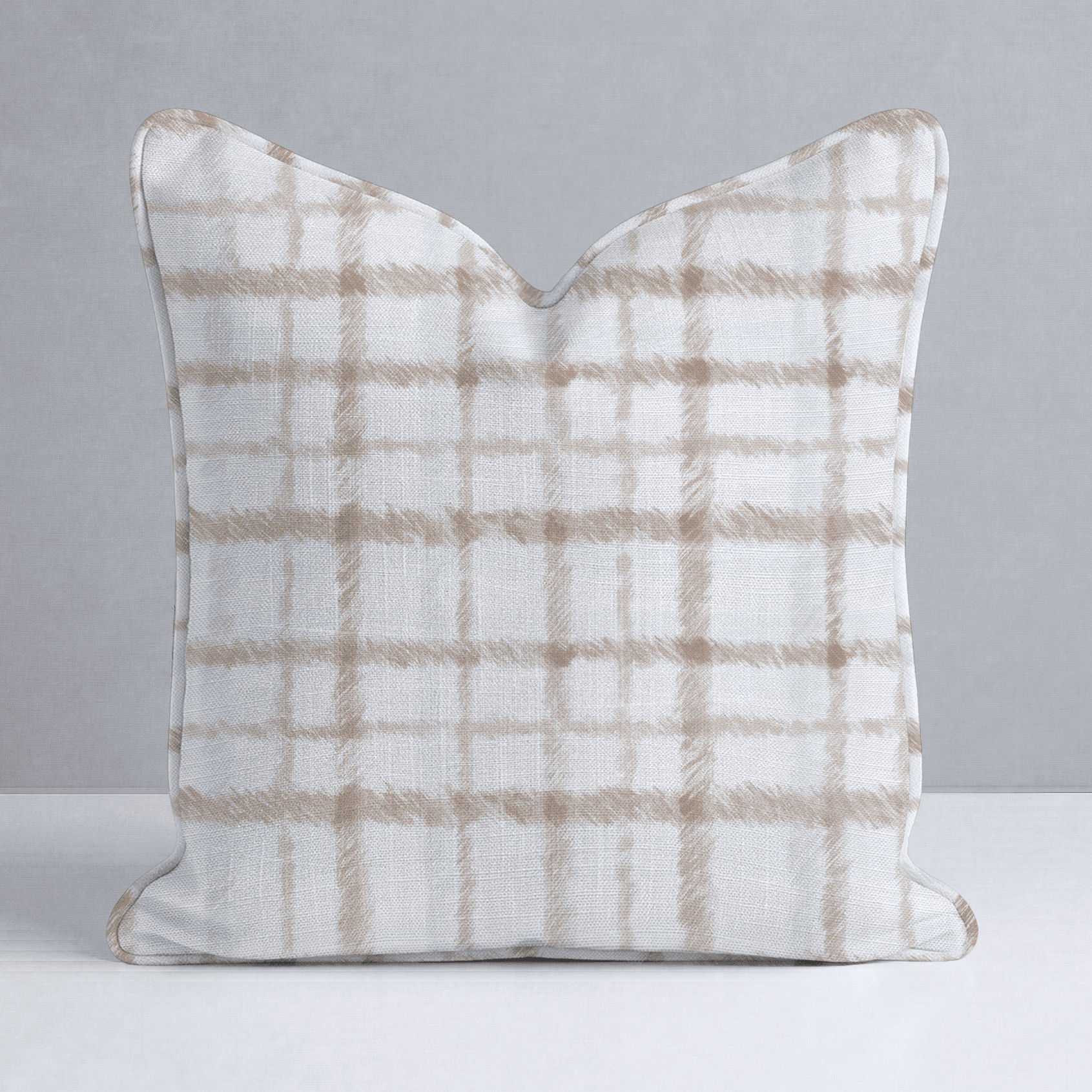 Windsor Grid Throw Pillow - Benton Lane Home - Lemon Park