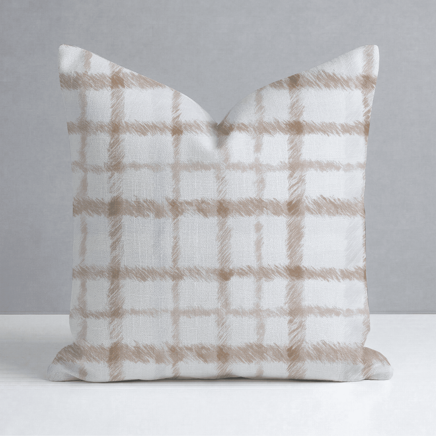 Windsor Grid Throw Pillow - Benton Lane Home - Lemon Park