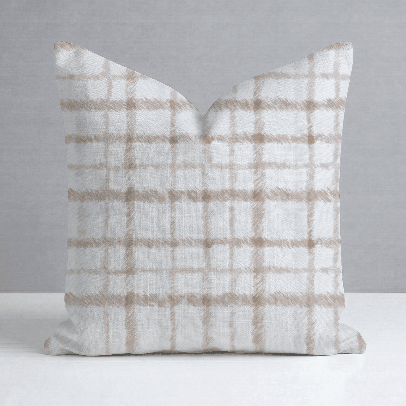 Windsor Grid Throw Pillow - Benton Lane Home - Lemon Park