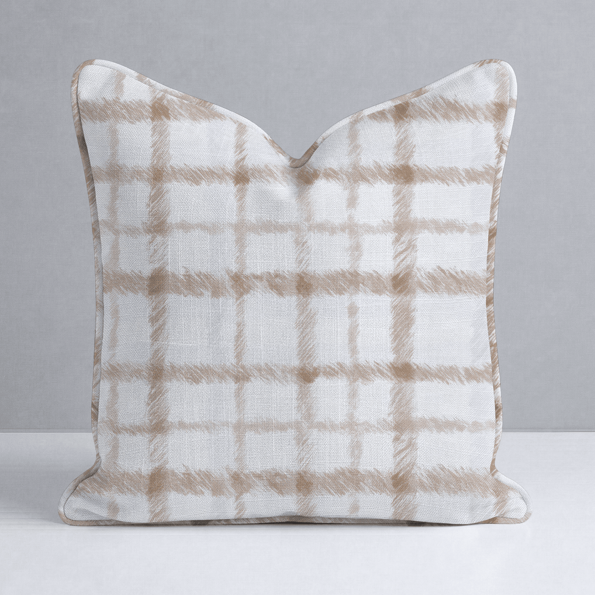 Windsor Grid Throw Pillow - Lemon Park