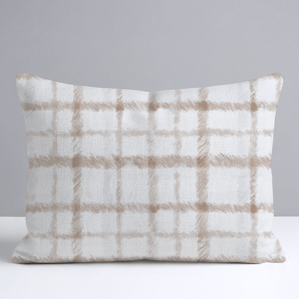 Windsor Grid Throw Pillow - Lemon Park
