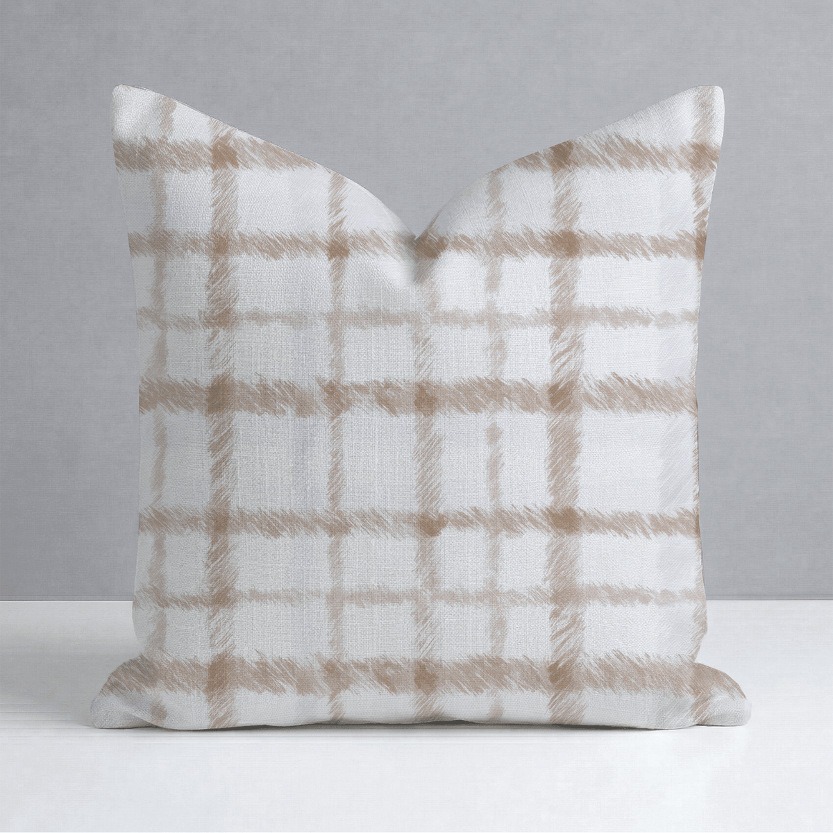 Windsor Grid Throw Pillow - Lemon Park