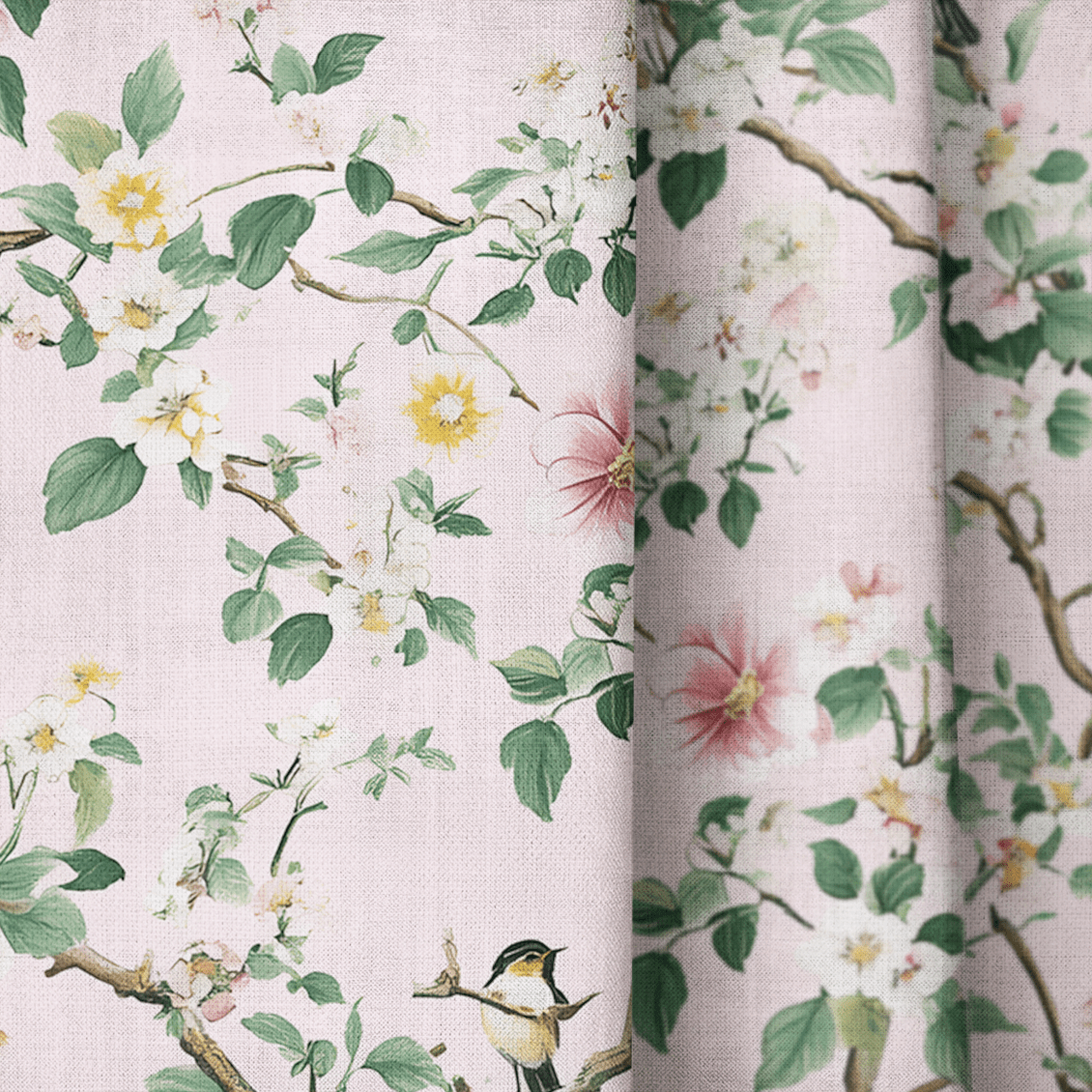 Windy Whispers - Drapery - Benton Lane Home - Lemon Park