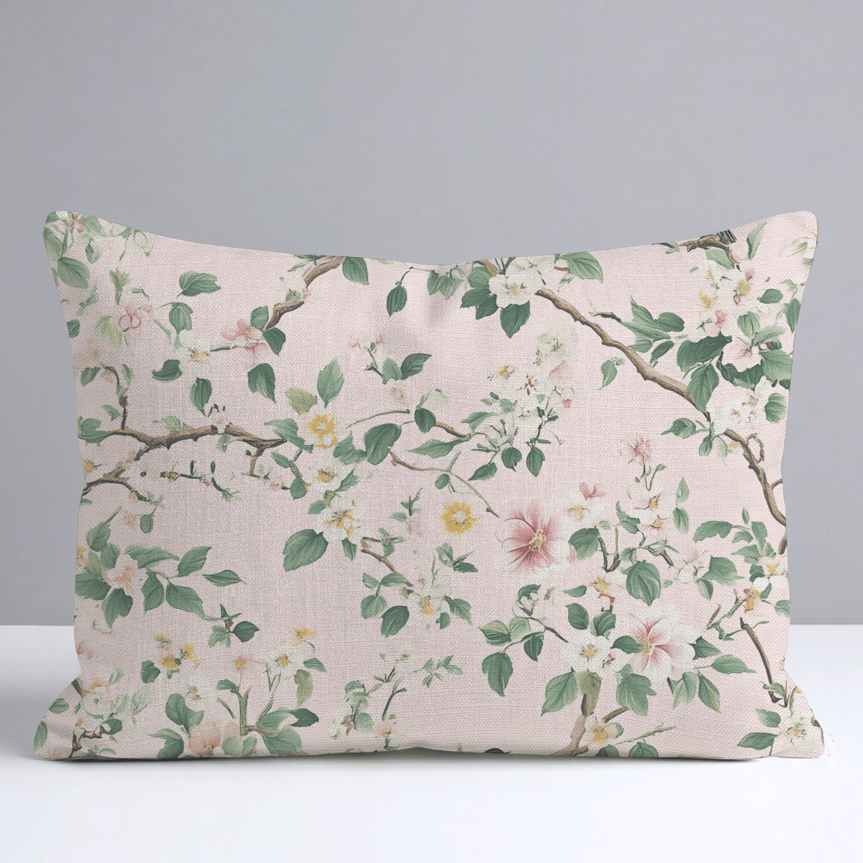Windy Whispers Throw Pillow - Lemon Park