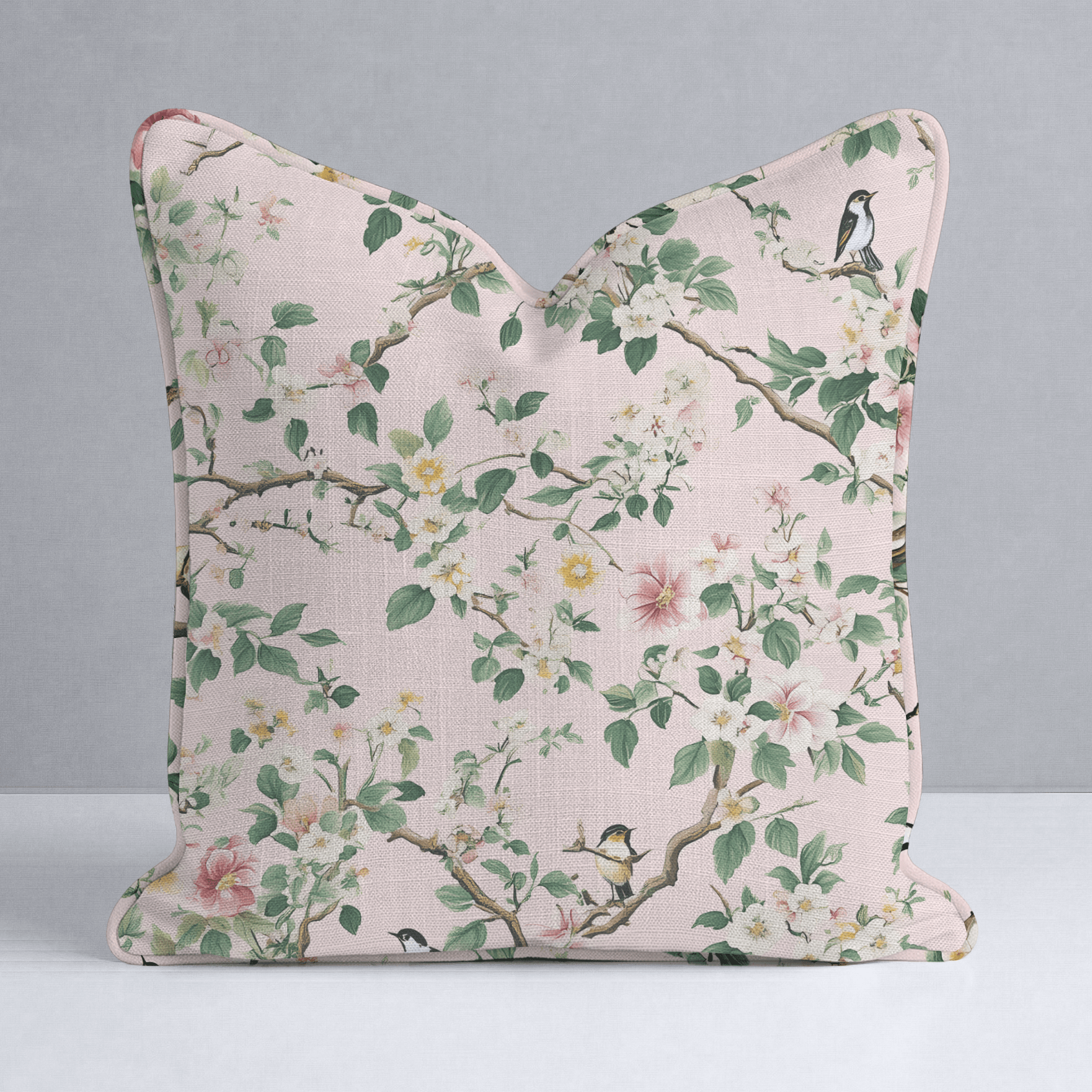 Windy Whispers Throw Pillow - Lemon Park