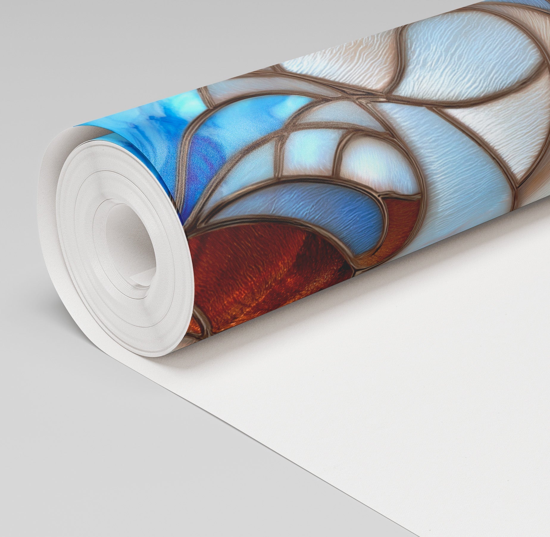 Wing Veil Pattern Wallpaper - Benton Lane Home - Painted Paper