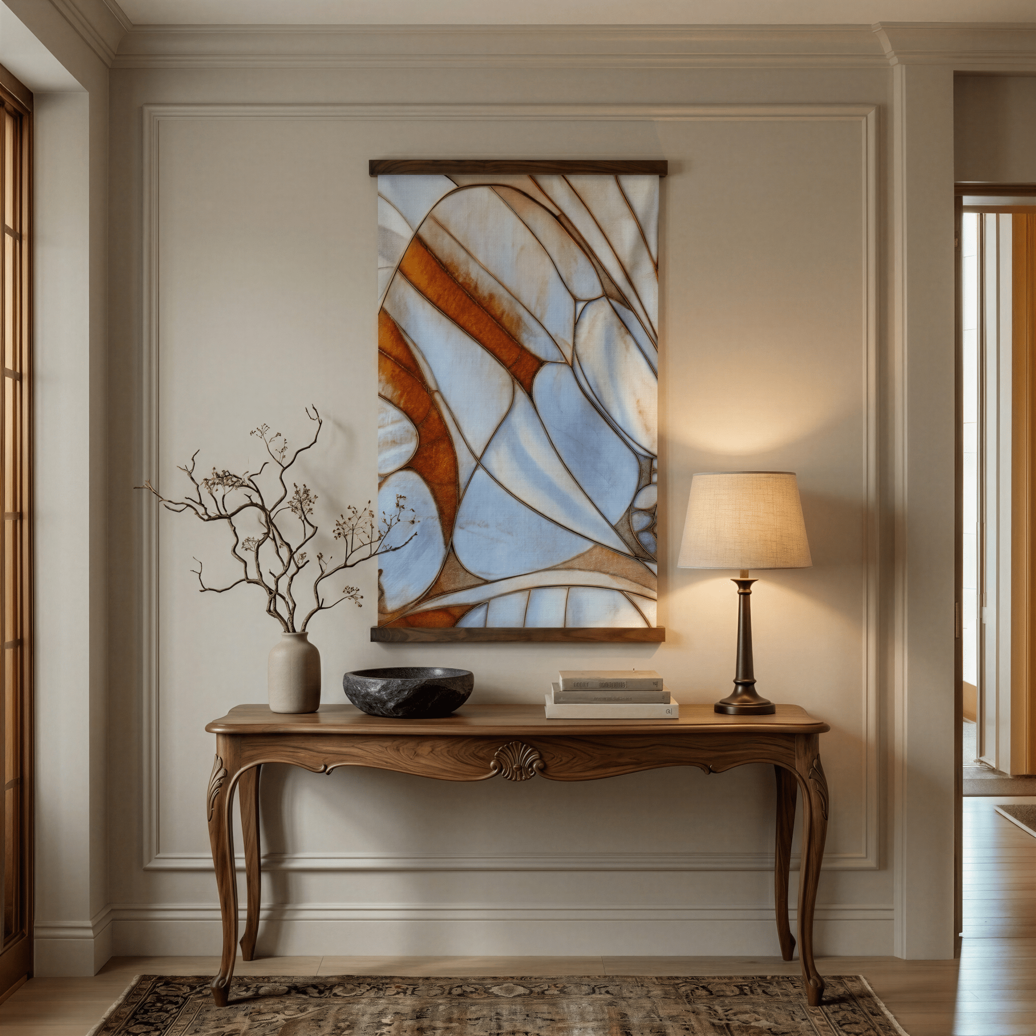 Wing Veil - Tapestry - Benton Lane Home - Painted Paper