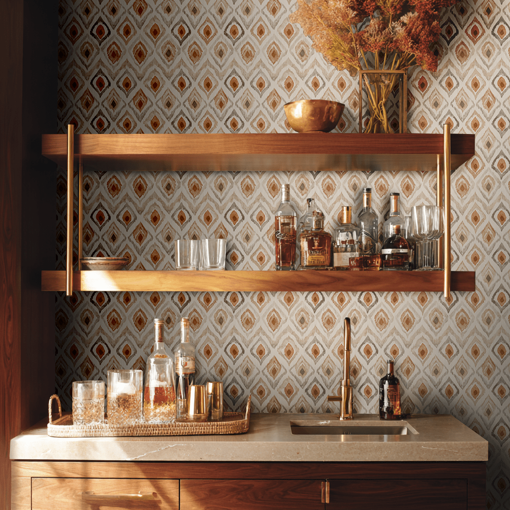 Winnow Row Wallpaper - Benton Lane Home - Benton Lane