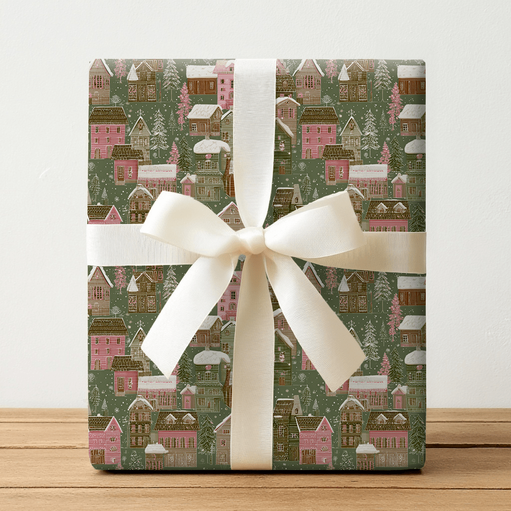 Winter at Rosemont - Wrapping Paper - Benton Lane Home - Lemon Park