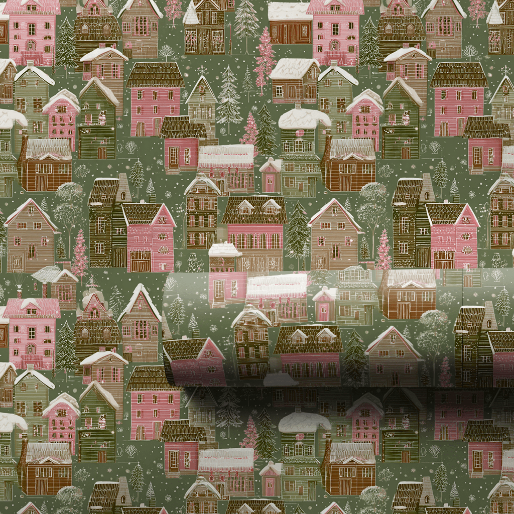 Winter at Rosemont - Wrapping Paper - Benton Lane Home - Lemon Park