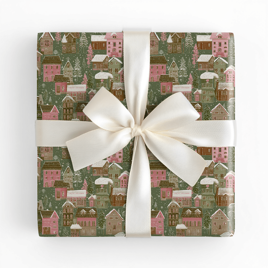 Winter at Rosemont - Wrapping Paper - Benton Lane Home - Lemon Park