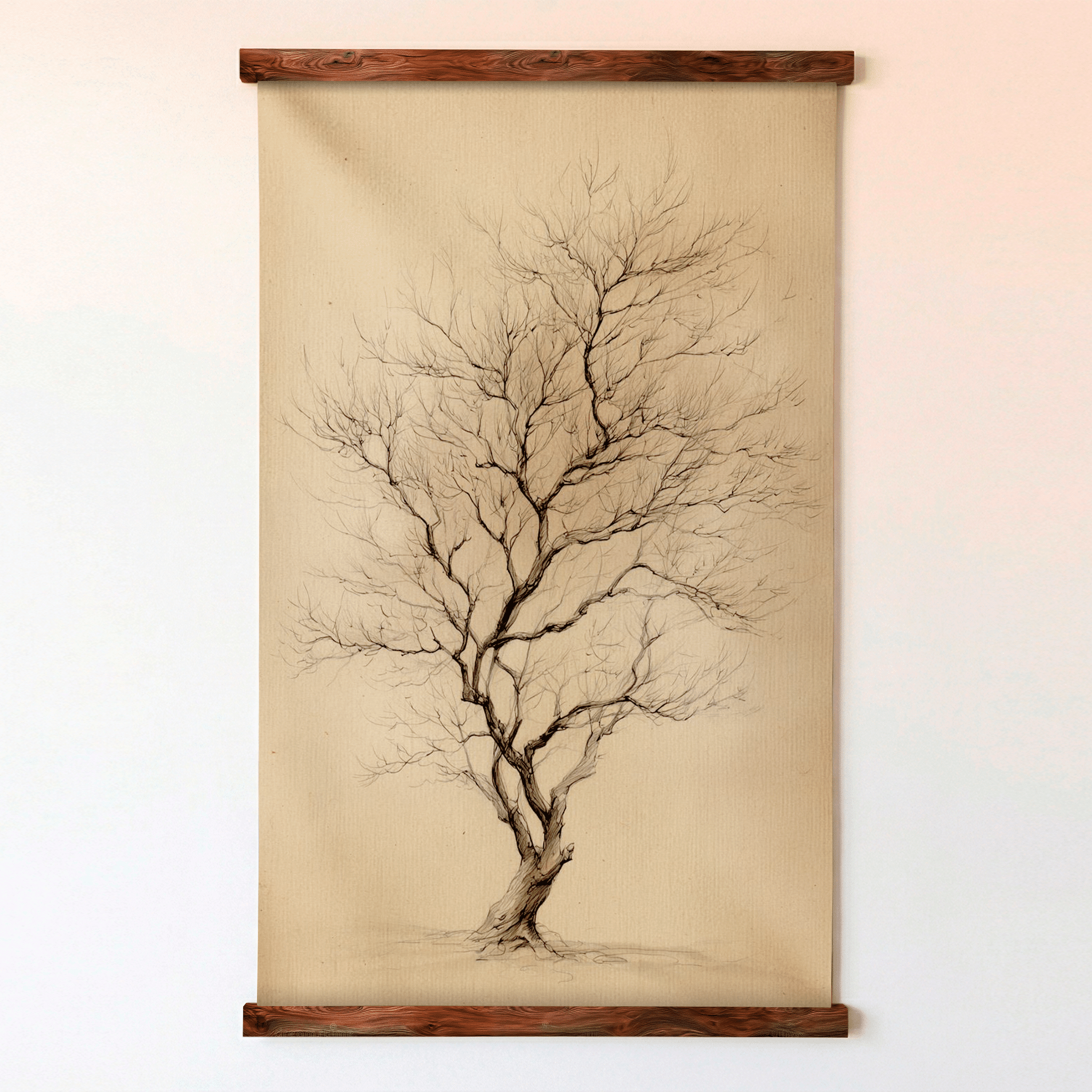 Winter Form - Tapestry - Benton Lane Home - Painted Paper