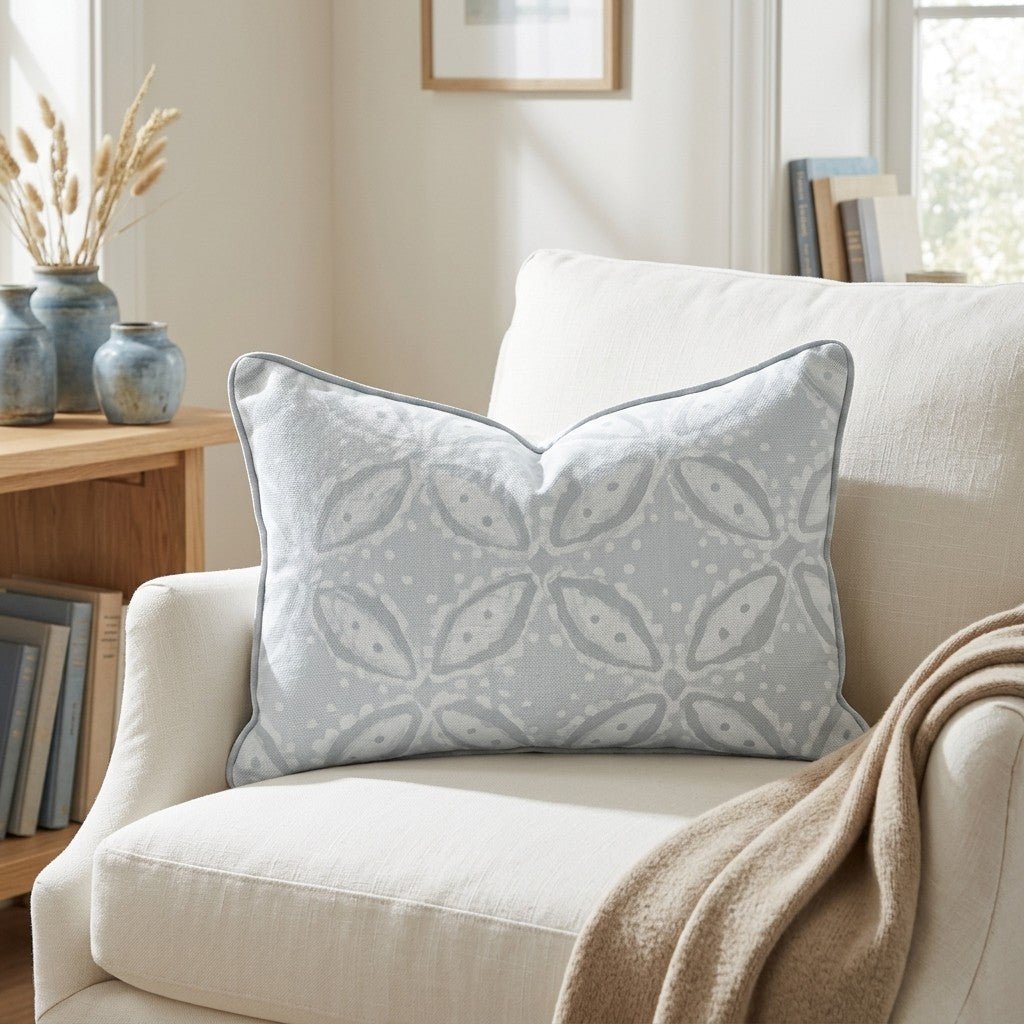 Winter Lace Throw Pillow - Benton Lane Home - Lemon Park