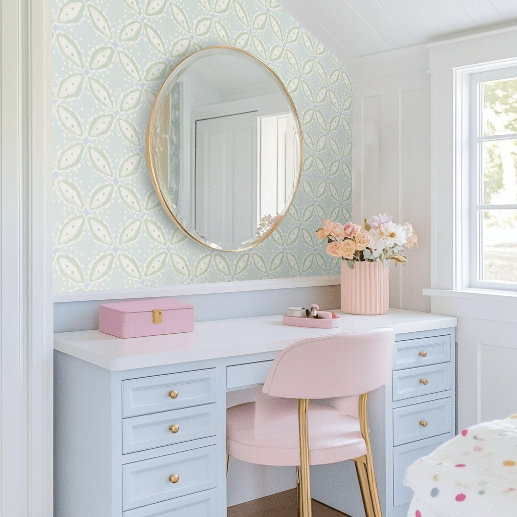 Winter Lace Wallpaper - Benton Lane Home - Lemon Park