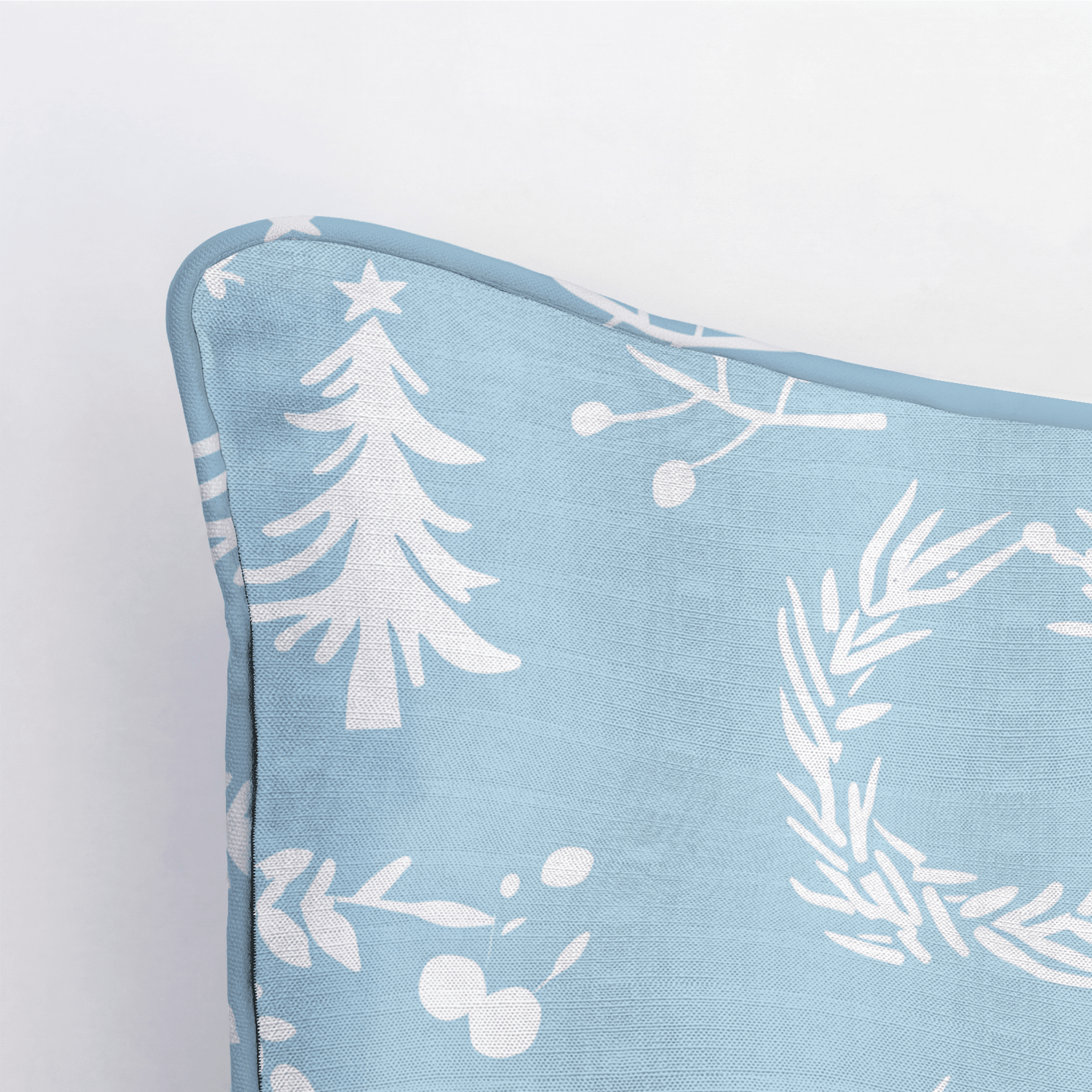 Winter Wreath Throw Pillow - Benton Lane Home - Lemon Park