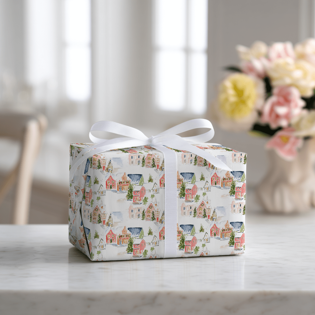 Winterbourne - Wrapping Paper - Benton Lane Home - Lemon Park