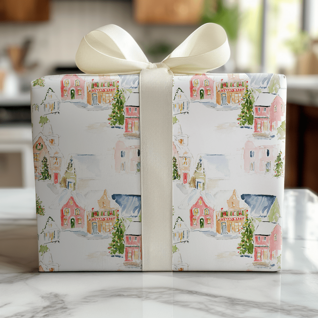 Winterbourne - Wrapping Paper - Benton Lane Home - Lemon Park