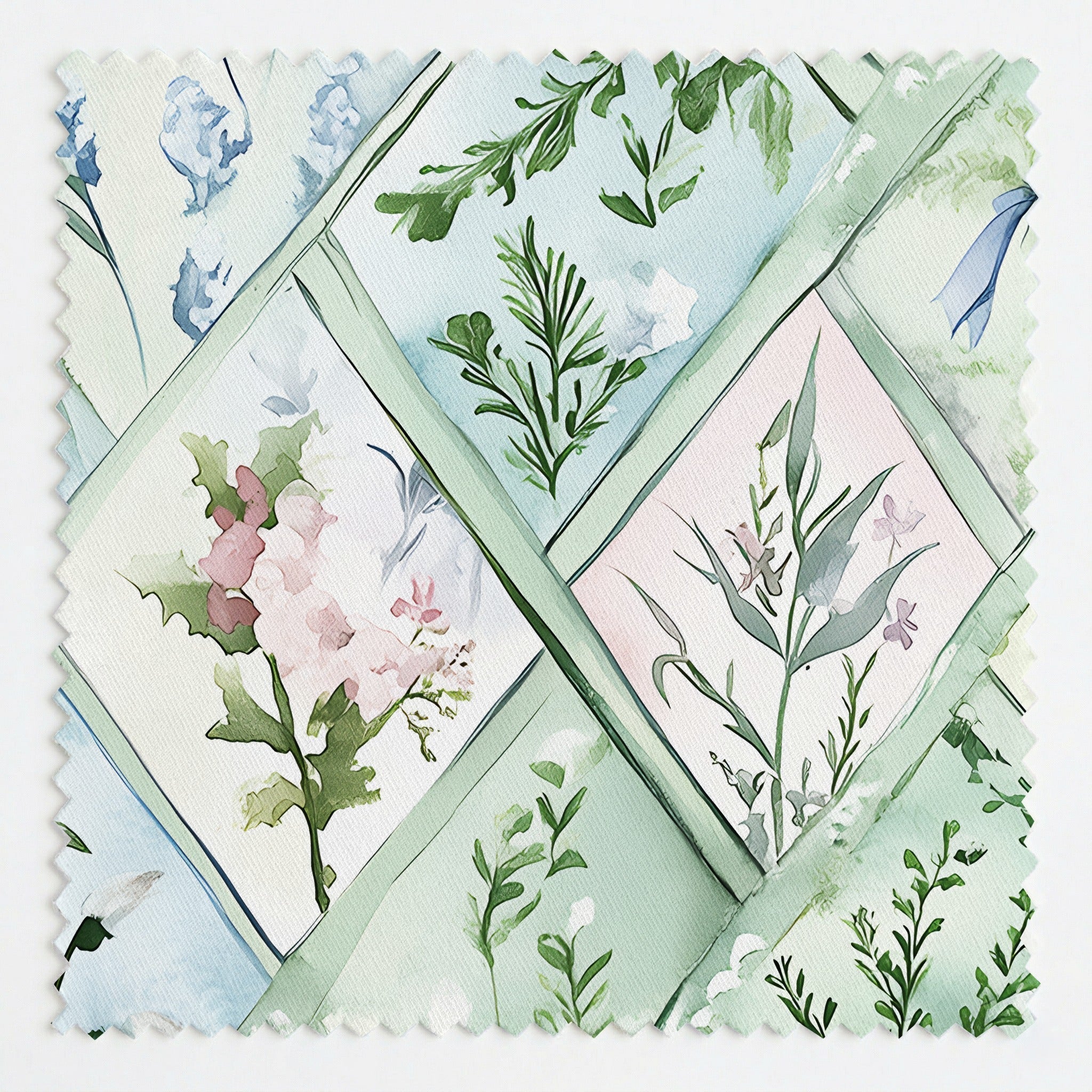 Winter's Patchwork - Fabric - Benton Lane Home - Lemon Park