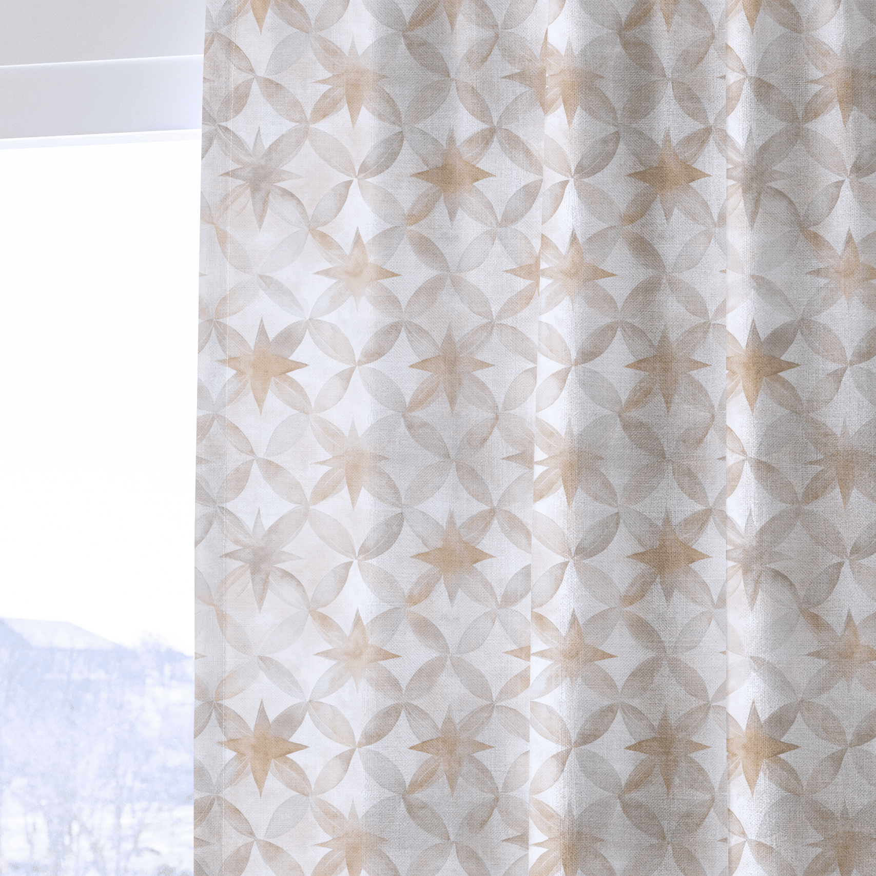 Wishing Dust - Drapery - Benton Lane Home - Lemon Park