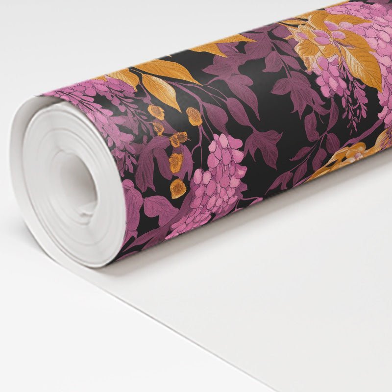 Wisteria Spell Wallpaper - Benton Lane Home - Painted Paper