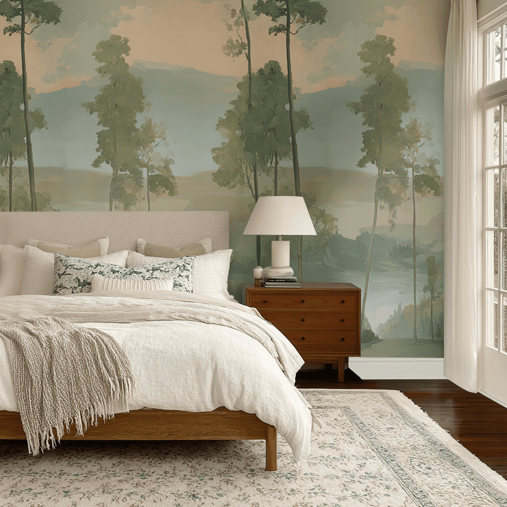 Woodland Reserve - Wall Mural - Benton Lane Home - Lemon Park