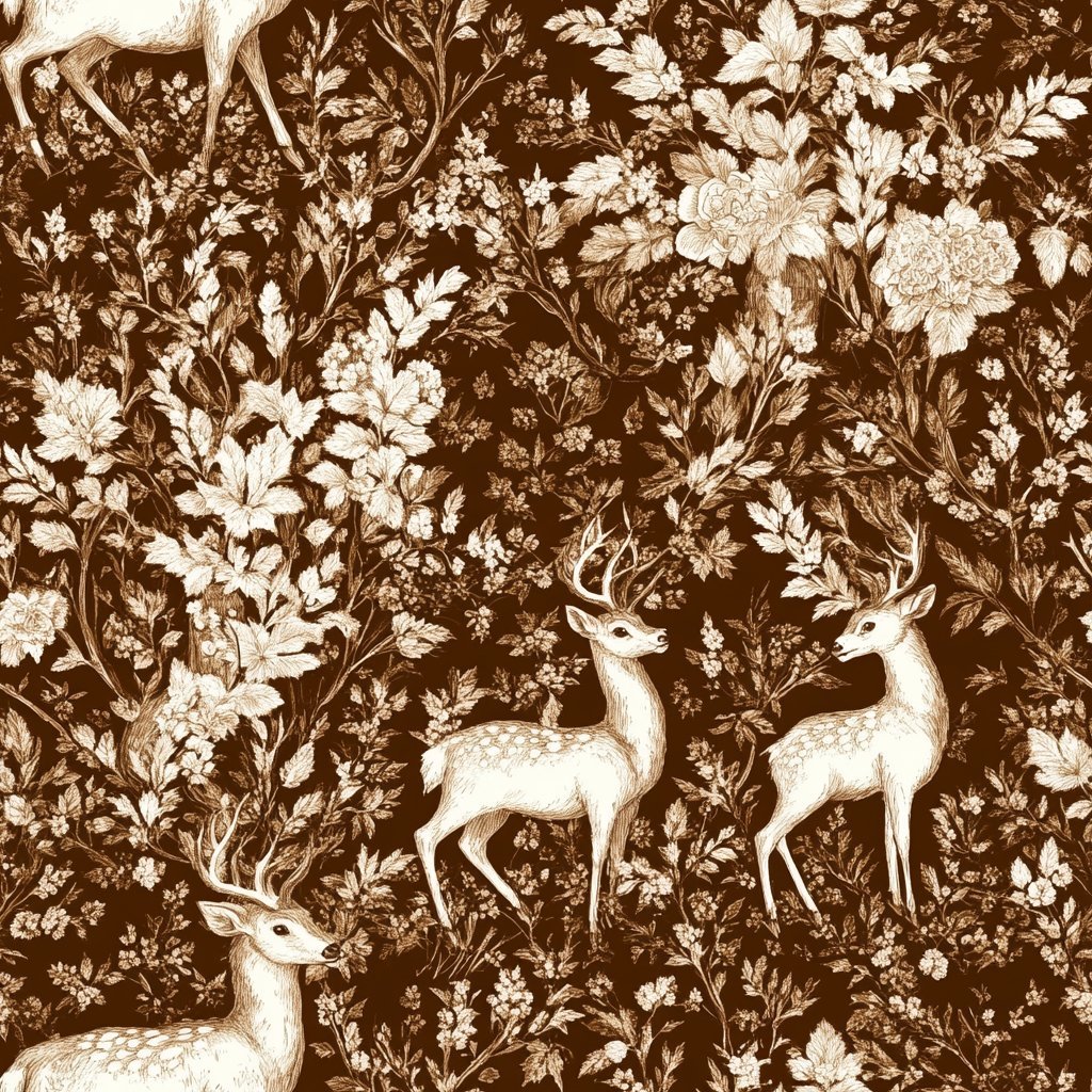 Woodland Whispers Wallpaper - Benton Lane Home - Painted Paper