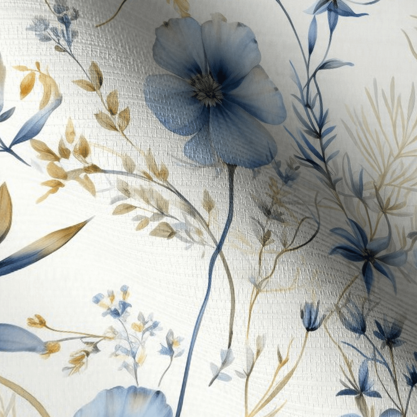 Wynn Faux Grasscloth Wallpaper - Painted Paper