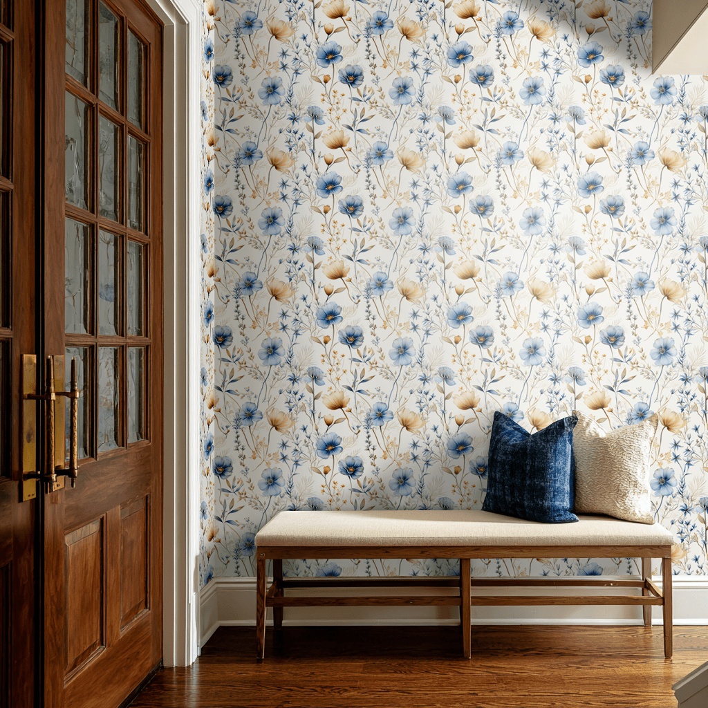 Wynn Wallpaper - Benton Lane Home - Painted Paper