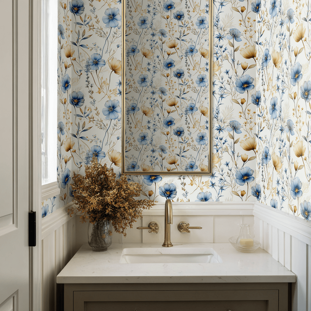 Wynn Wallpaper - Benton Lane Home - Painted Paper