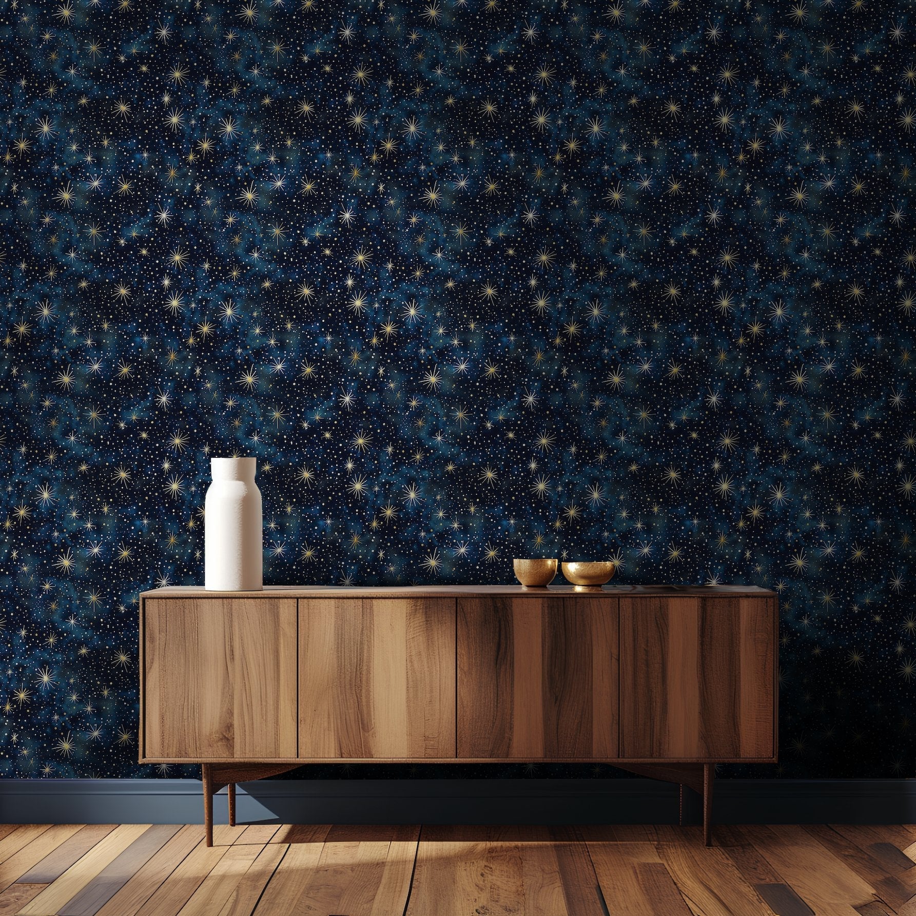Xyla Wallpaper - Benton Lane Home - Painted Paper